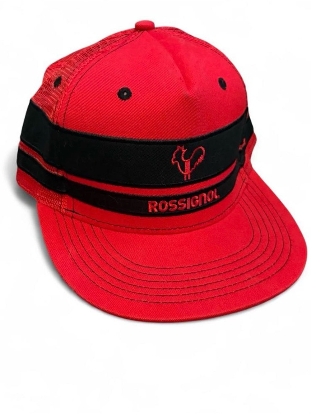 Rossignol Rooster Red & Black Trucker Snapback Hat